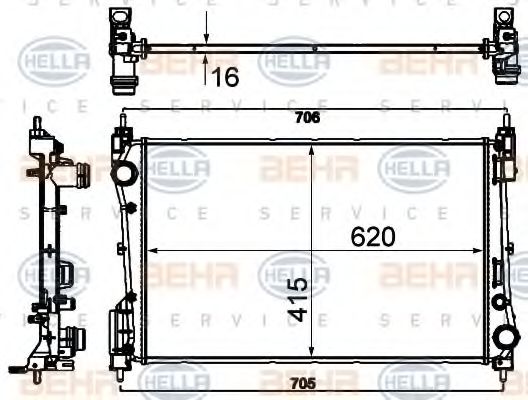 Radiator, racire motor