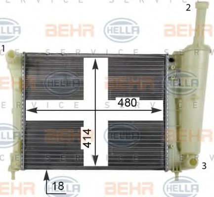 Radiator, racire motor
