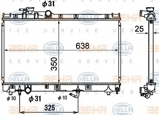 Radiator, racire motor