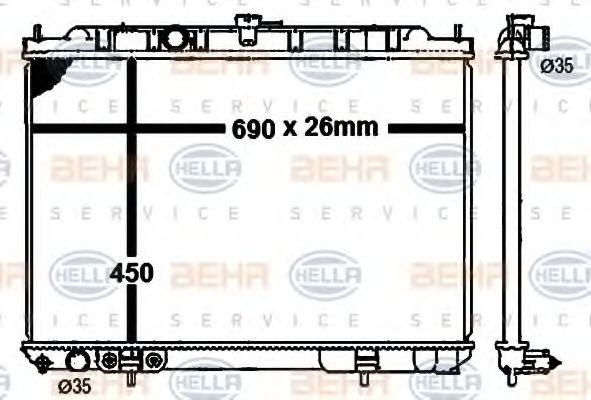 Radiator, racire motor