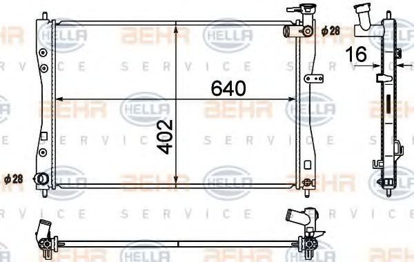 Radiator, racire motor