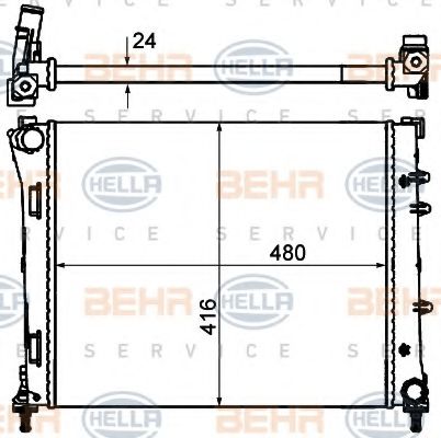 Radiator, racire motor