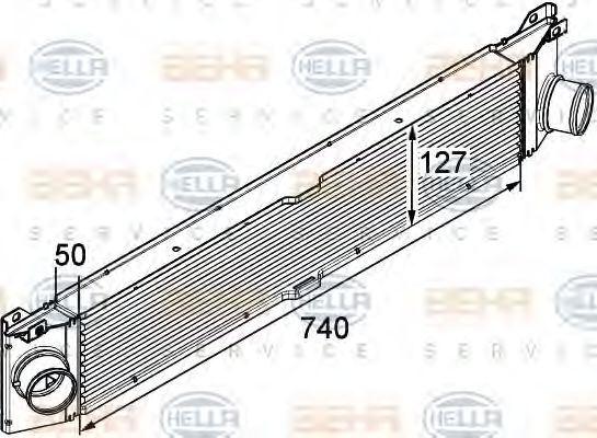 Intercooler, compresor