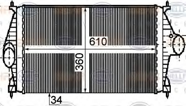 Intercooler, compresor