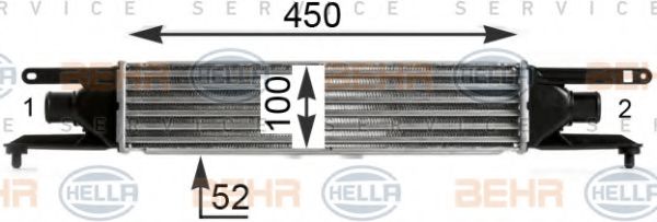 Intercooler, compresor