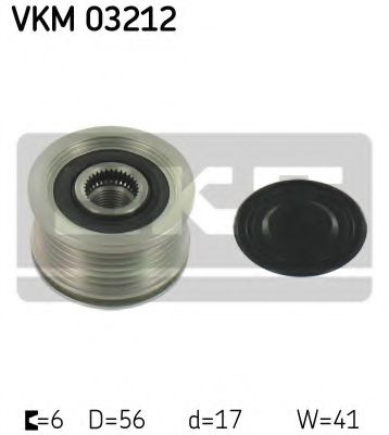 VKM 03212 Sistem roata libera, generator SKF 