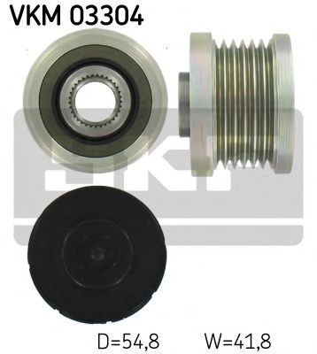 VKM 03304 Sistem roata libera, generator SKF 