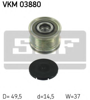 VKM 03880 Sistem roata libera, generator SKF 