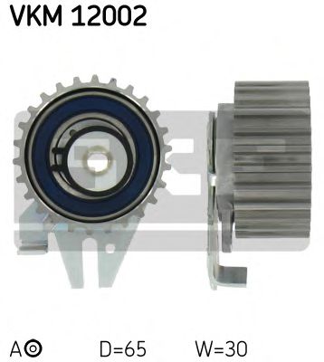 VKM 12002 rola intinzator,curea distributie SKF 