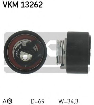 VKM 13262 rola intinzator,curea distributie SKF 