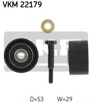 VKM 22179 Rola ghidare/conducere, curea distributie SKF 