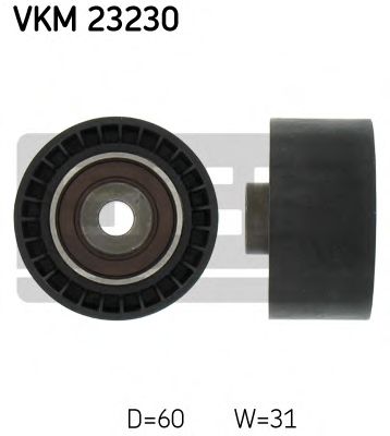 VKM 23230 Rola ghidare/conducere, curea distributie SKF 