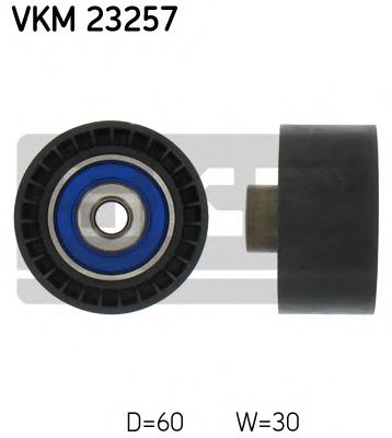 VKM 23257 Rola ghidare/conducere, curea distributie SKF 