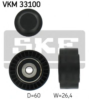 VKM 33100 Rola ghidare/conducere, curea transmisie SKF 