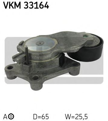 VKM 33164 rola intinzator,curea transmisie SKF 