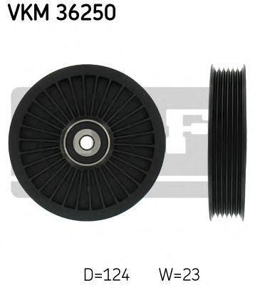 VKM 36250 Rola ghidare/conducere, curea transmisie SKF 