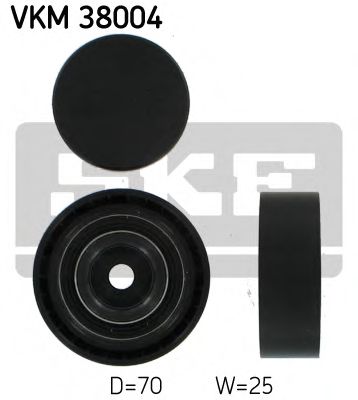 VKM 38004 Rola ghidare/conducere, curea transmisie SKF 