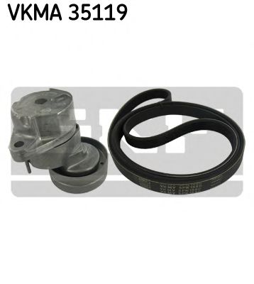 VKMA 35119 Set curea transmisie cu caneluri SKF 