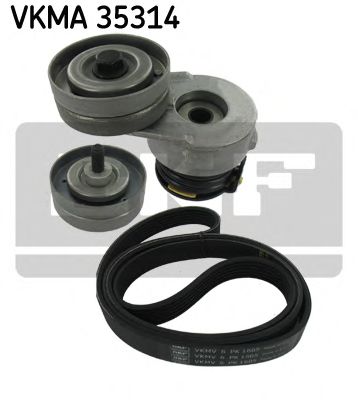 VKMA 35314 Set curea transmisie cu caneluri SKF 