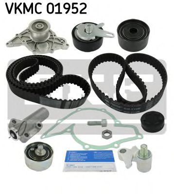 Set pompa apa + curea dintata 2