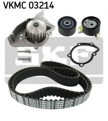 Set pompa apa + curea dintata 2