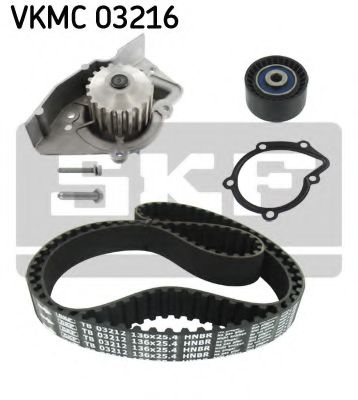 Set pompa apa + curea dintata 2