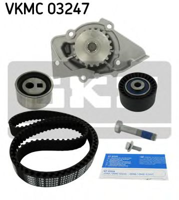 Set pompa apa + curea dintata 2