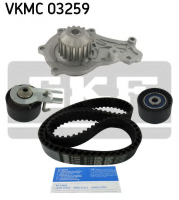 Set pompa apa + curea dintata 2