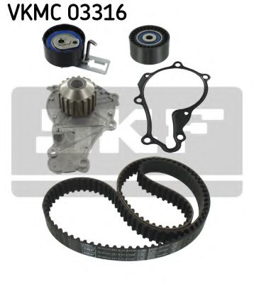 Set pompa apa + curea dintata 2