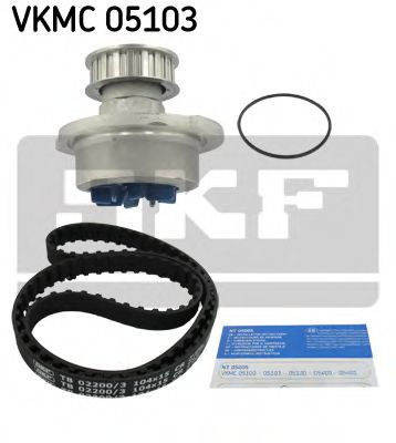Set pompa apa + curea dintata 2