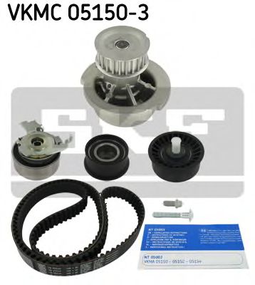 Set pompa apa + curea dintata 2