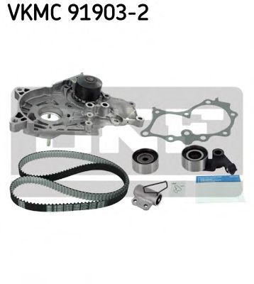Set pompa apa + curea dintata 2