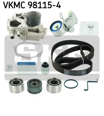 Set pompa apa + curea dintata 2