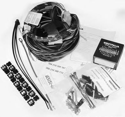 300210300113 Ansamblu electric, bara de remorcare WESTFALIA 