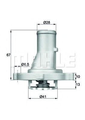 TI 68 87D termostat,lichid racire BEHR 