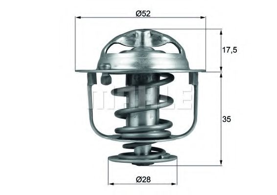TX 119 82D termostat,lichid racire BEHR 