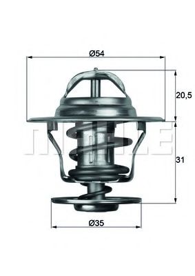 TX 13 71D termostat,lichid racire BEHR 