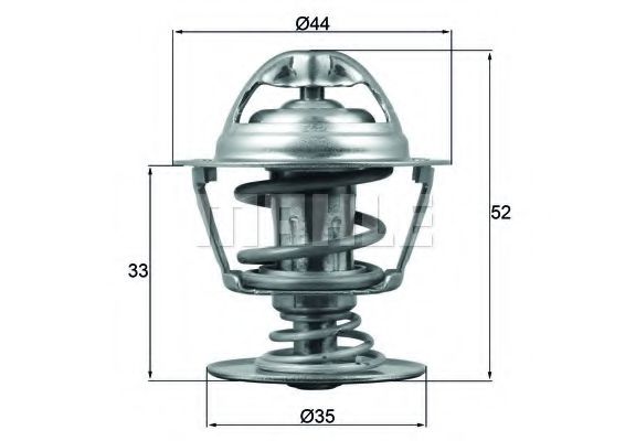 TX 173 88D termostat,lichid racire BEHR 