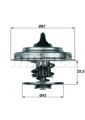 TX 18 60D termostat,lichid racire BEHR 