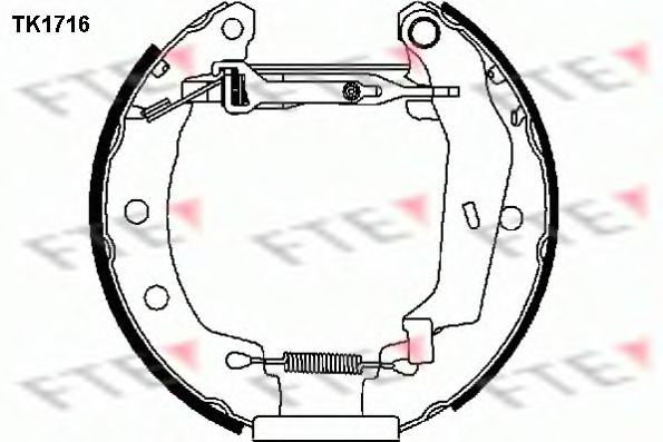 Set saboti frana