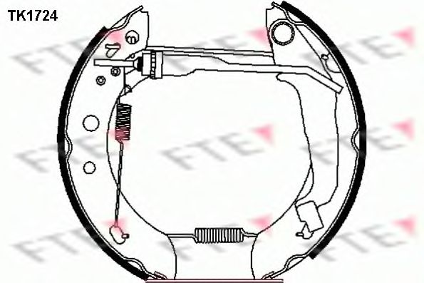 Set saboti frana