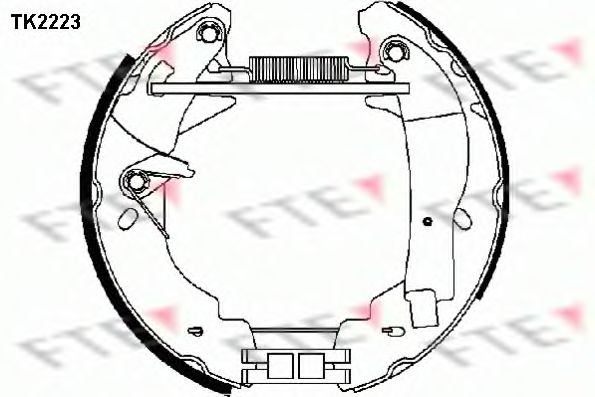 Set saboti frana