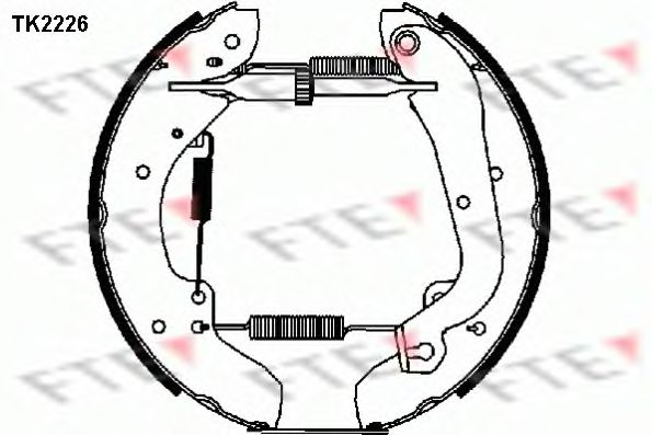 Set saboti frana