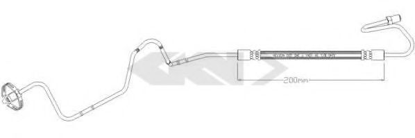 340197 Furtun frana SPIDAN 