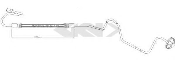 340198 Furtun frana SPIDAN 