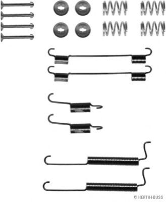 J3560901 Set accesorii, sabot de frana HERTH+BUSS JAKOPARTS 