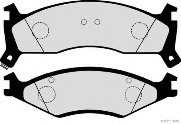 set placute frana,frana disc 2