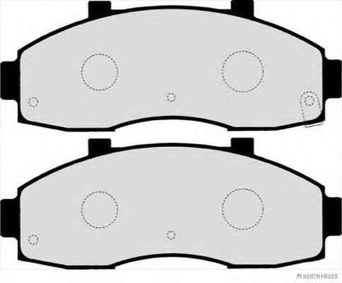 set placute frana,frana disc 2