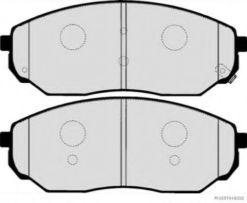 set placute frana,frana disc 2