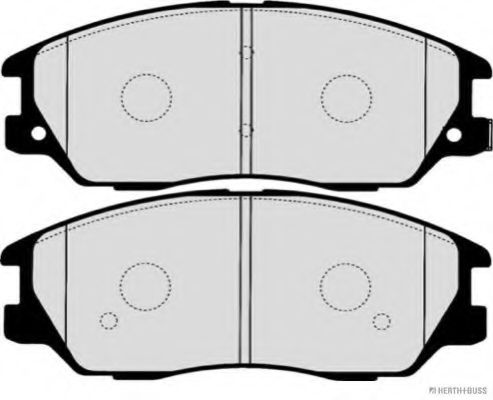 set placute frana,frana disc 2